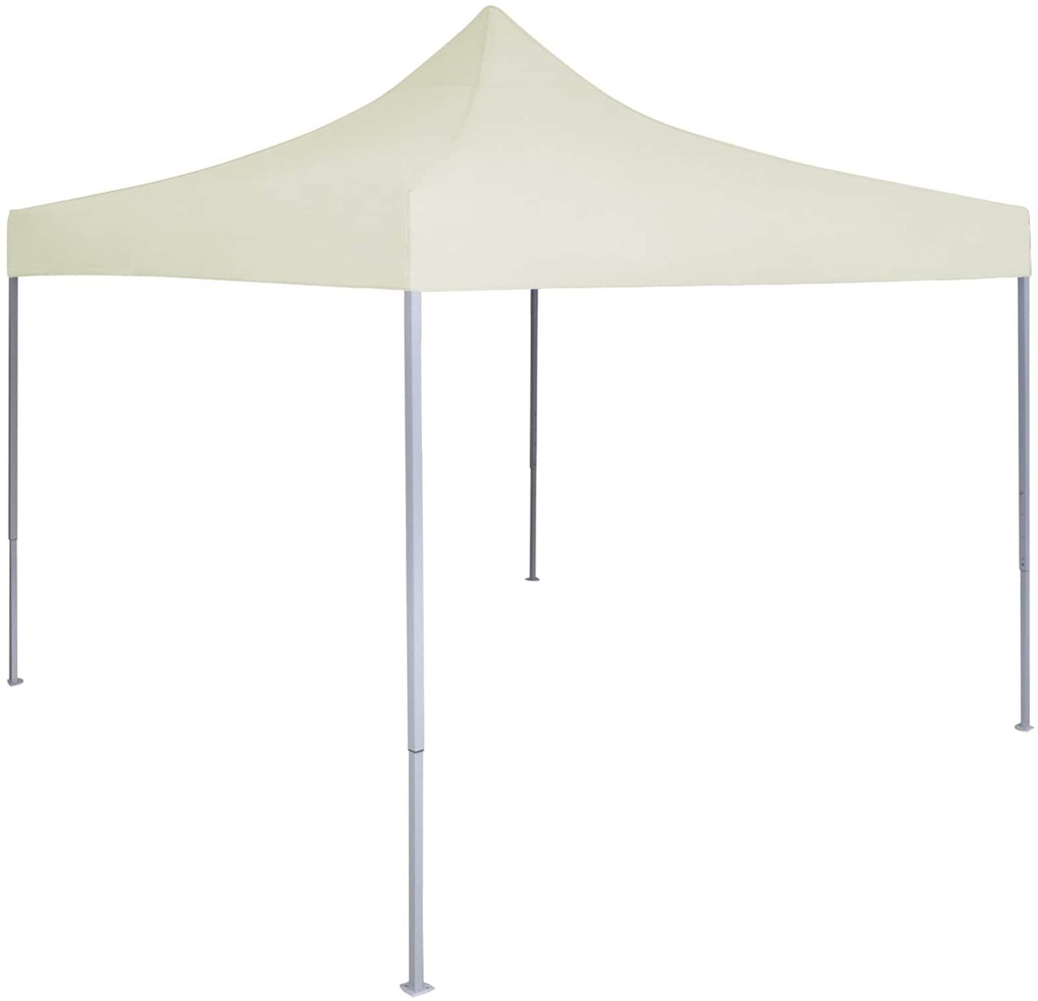 vidaXL Party-Zelt Creme 200 x 200 x 315 cm Oxford-Stoff 42023508 Bild 1