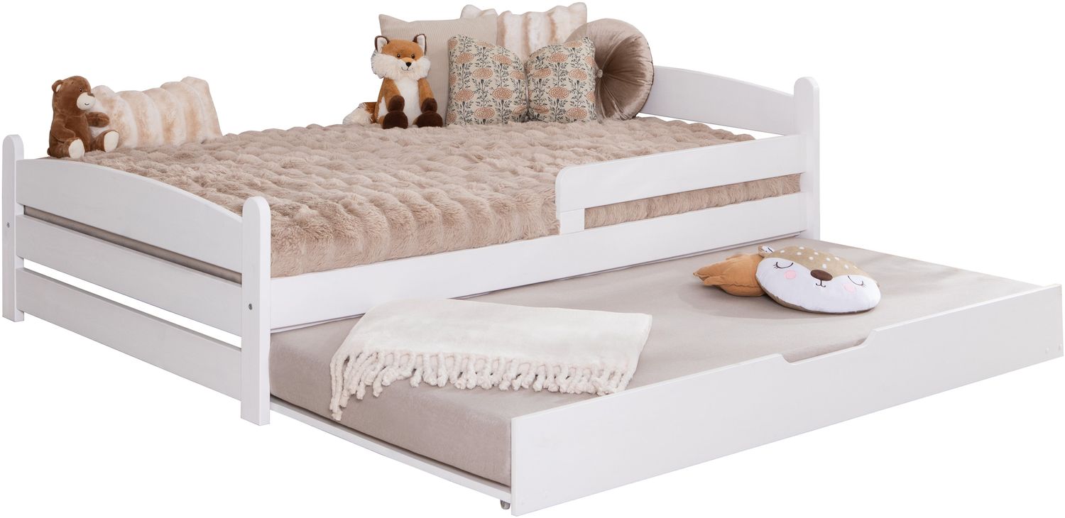Kinderbett Einzelbett "Mello" 120x200 Kiefer massiv Bild 1
