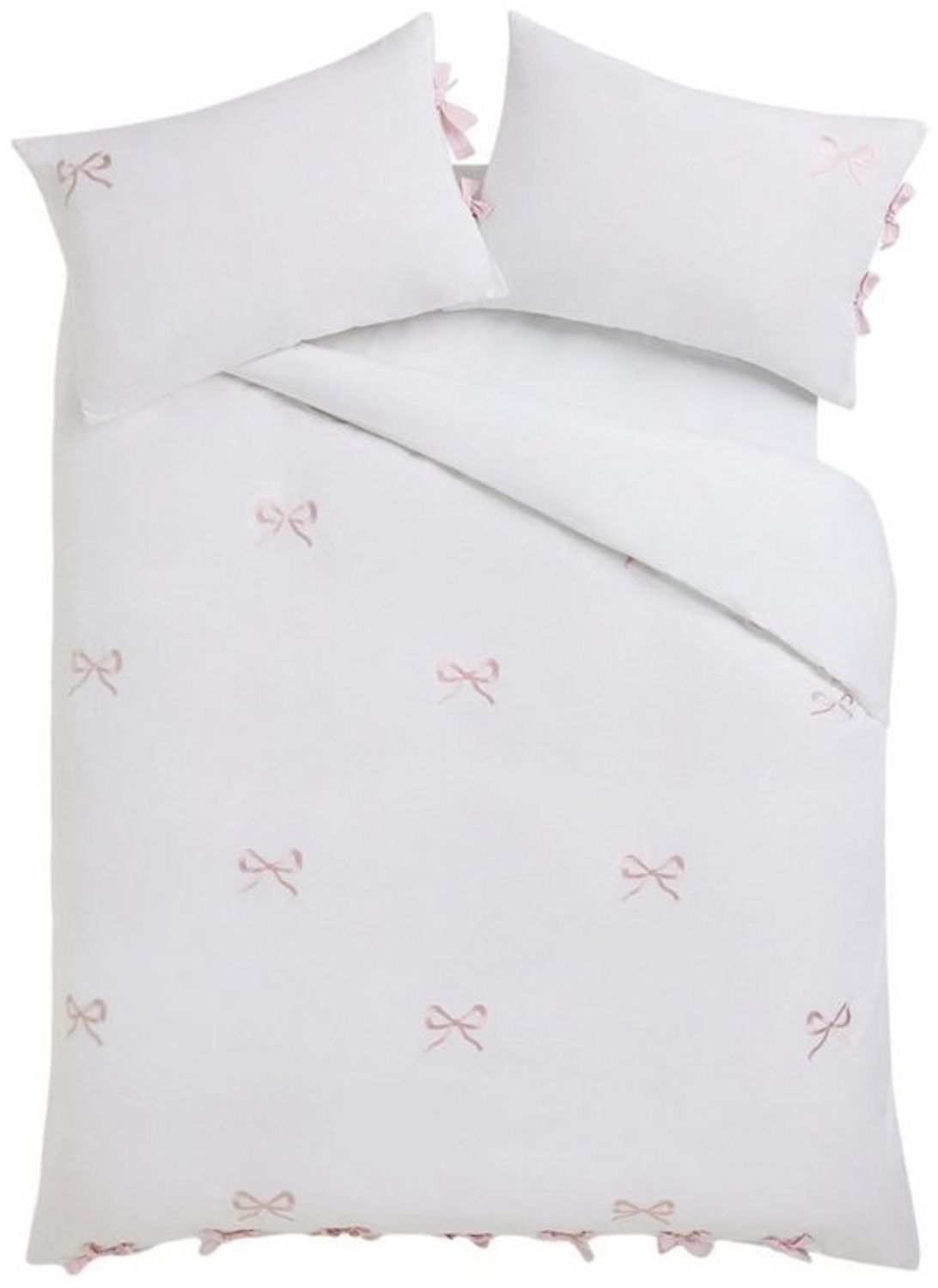 Next Bett-Set Bettgarnitur mit Schleifen-Stickerei, Bezug: Baumwolle, Polyester (recycelt) Bild 1