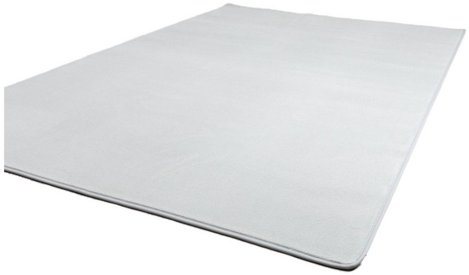 Kurzflor Teppich Palena, Farbe: Silber, Größe: 60x120 cm Bild 1