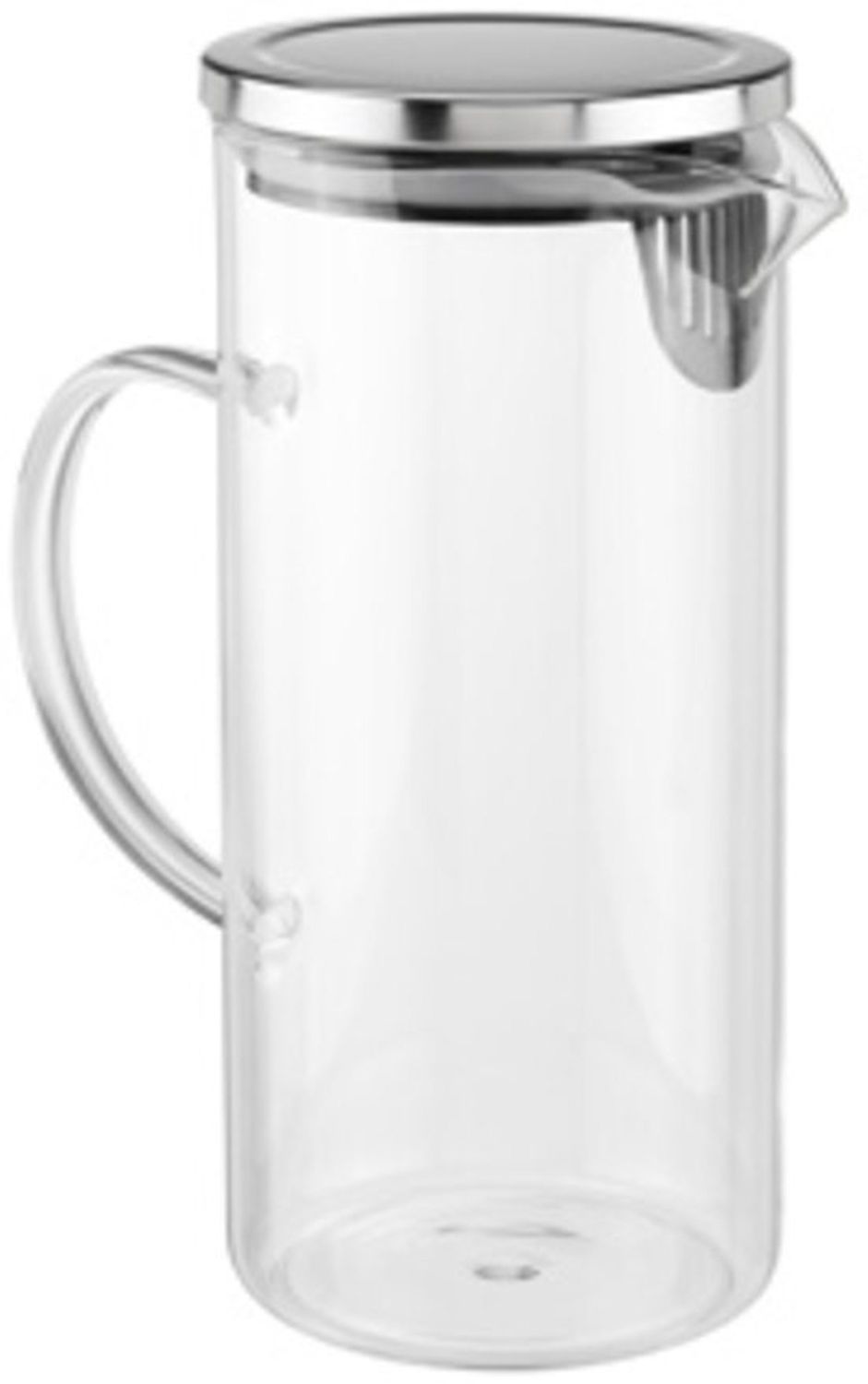 Haushalt International Wasserkrug Kühlschrank Krug, ca. 1,3L Mit Aluminiumdeckel, (1-tlg) Bild 1