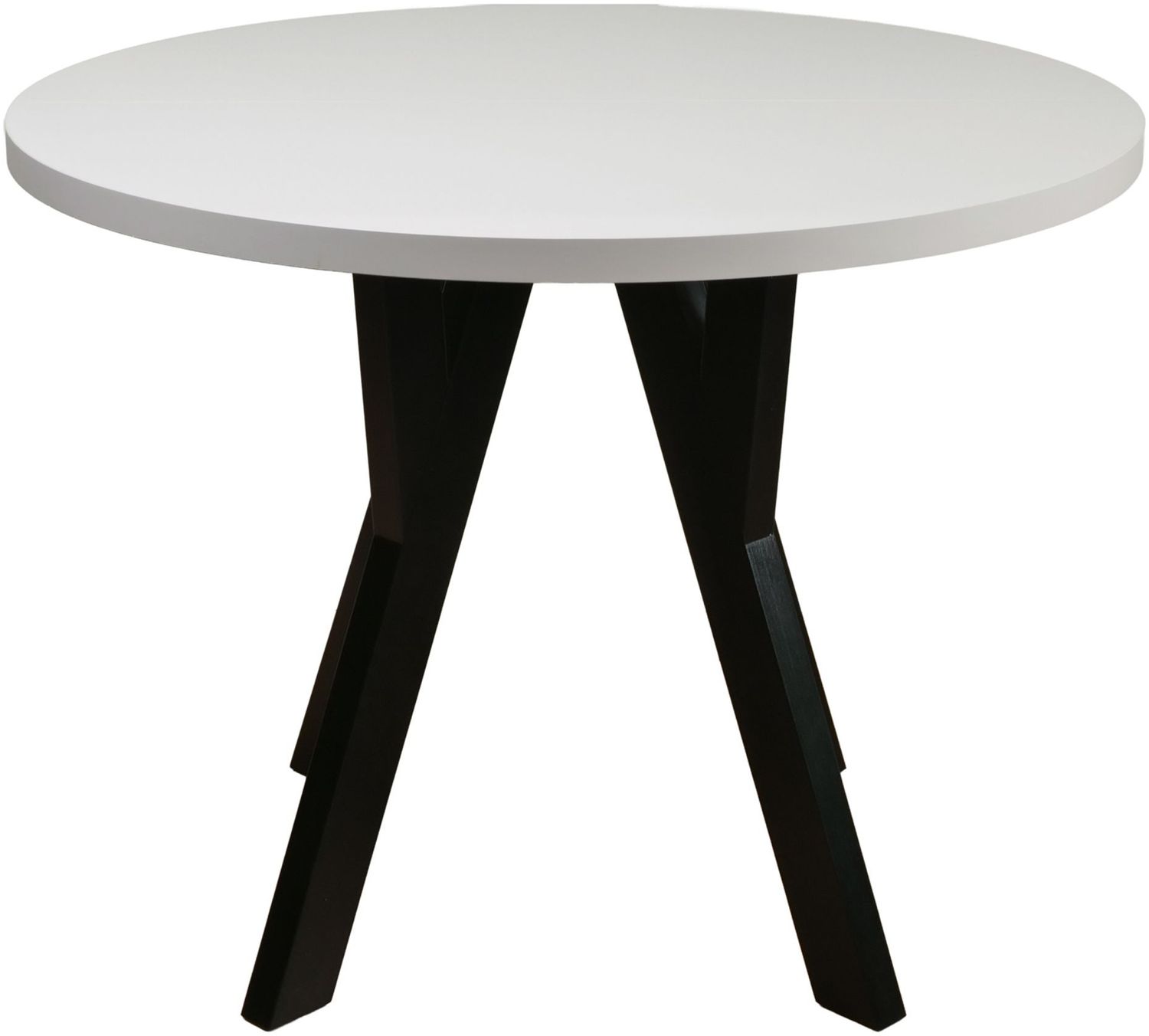 Selsey 'Osenness' Esstisch ausziehbar, Greige/Schwarz, ca. 75 x 100–180 x 100 cm Bild 1