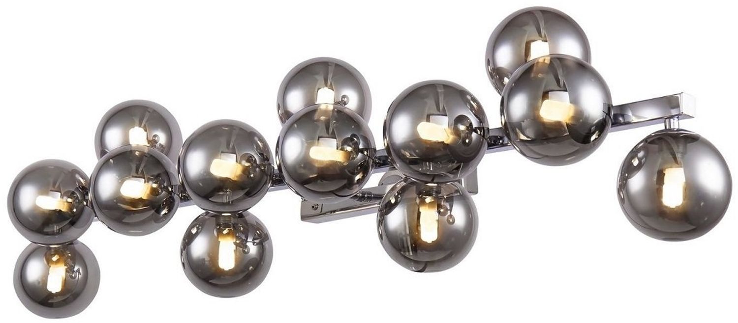 Maytoni Wandleuchte Dallas 95cm chrom rauchglas Bild 1