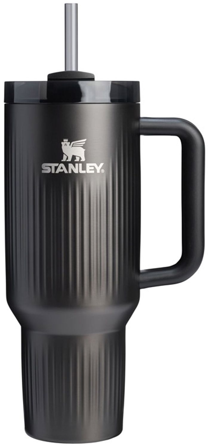 Stanley The Quencher H2.0 Fluted Tumbler 1.18L Black PVD Bild 1