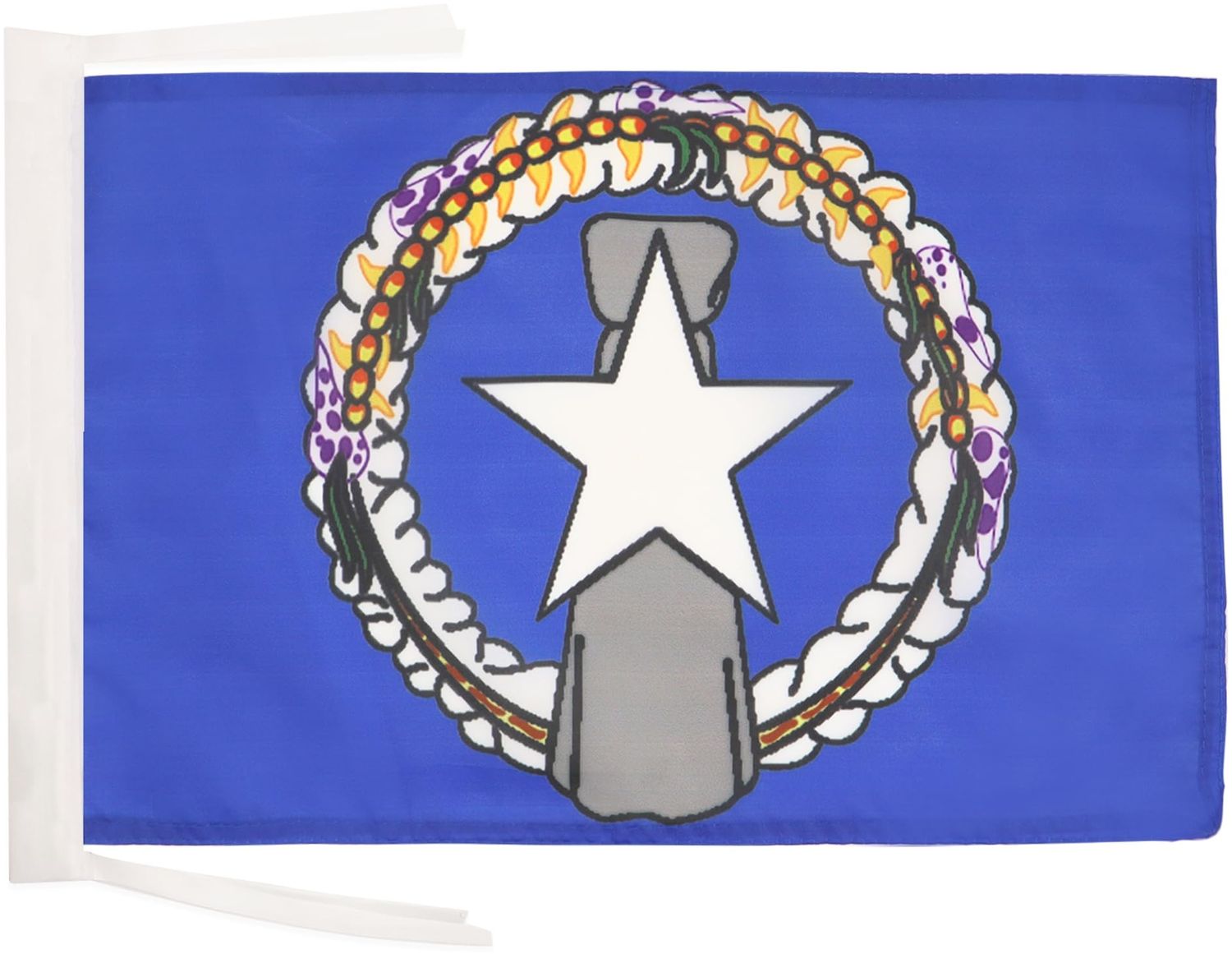 AZ FLAG - Flagge Nördliche Marianen - 45x30 cm Mit Kordel - Amerikanische Fahne 30x45 Cm - Flaggen Bild 1