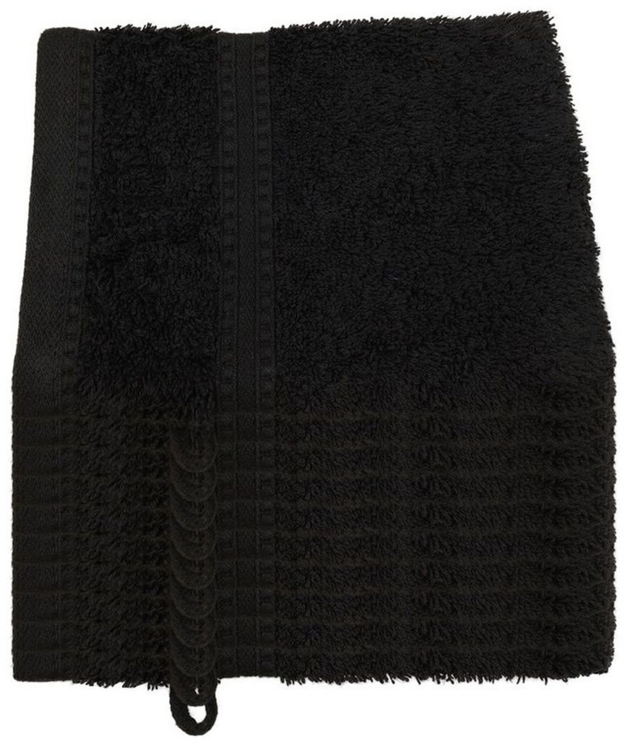 Julie Julsen Waschhandschuh 1-Waschhandschuh-Schwarz-Waschhandschuh 15 x 21 cm, (1-St) Bild 1