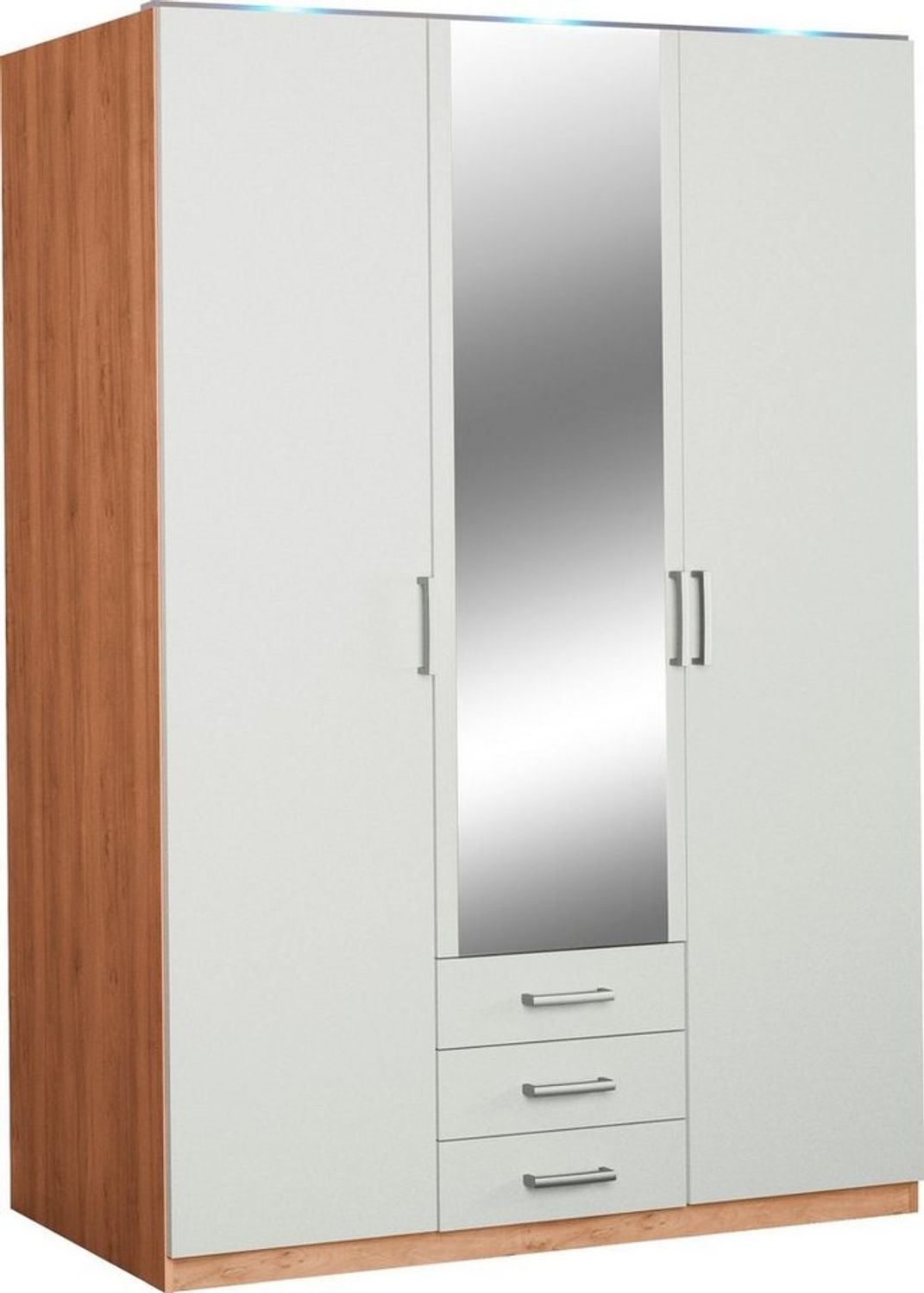 priess Kleiderschrank Amsterdam mit oder ohne LED-Beleuchtung Bild 1