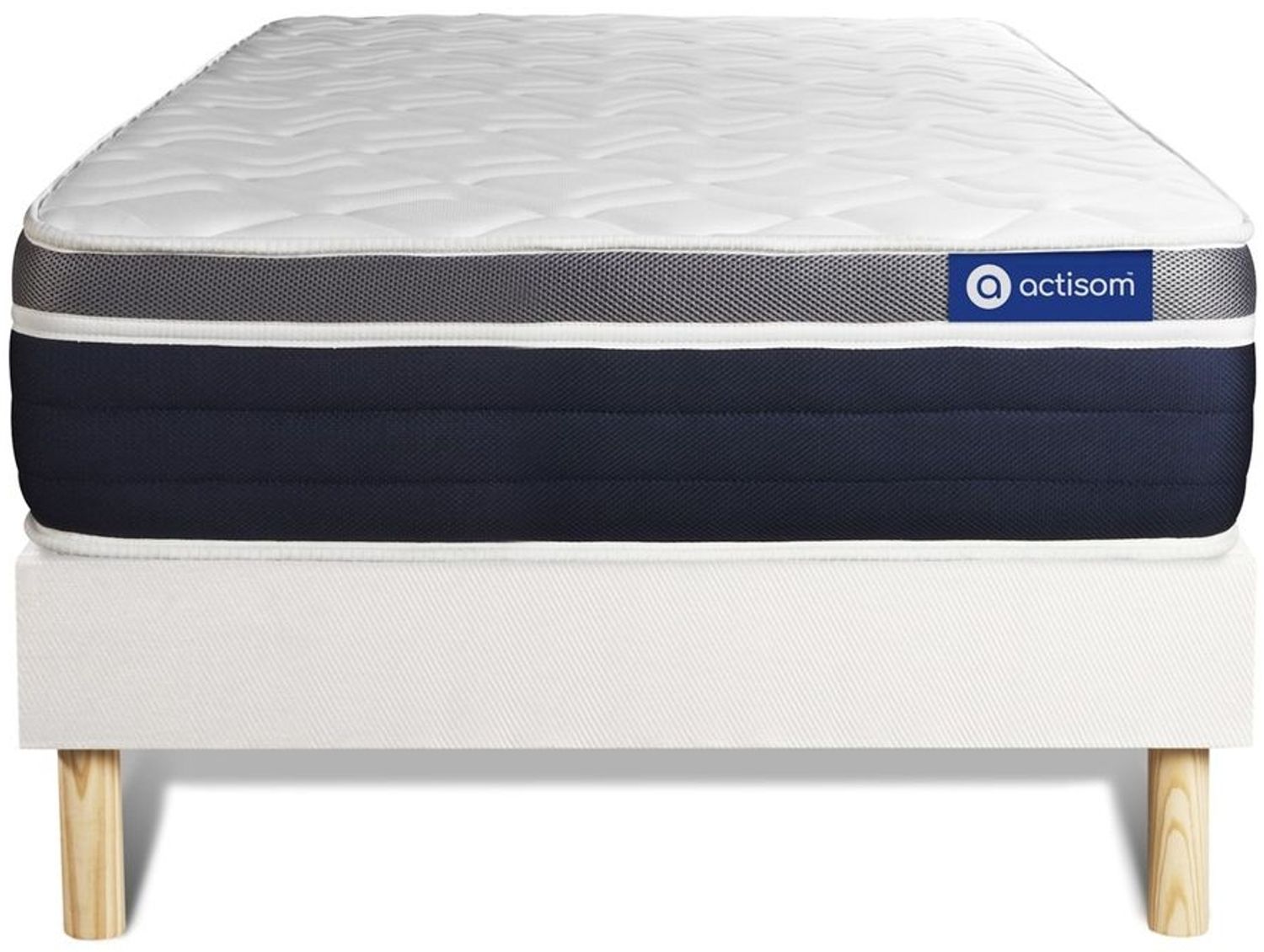Matratzen- und Lattenrost-Set 90x190 cm - Actiflex Confort Bild 1