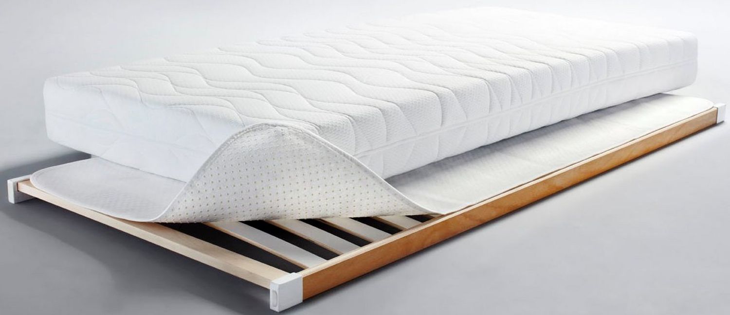 Matratzenschoner Noppen-Unterlage, rutschsicherer Halt, Feuchtigkeitsabsorbierend Dormisette Protect & Care, Matratzenschoner, 90x200, 140x200 cm und weitere Größen Bild 1