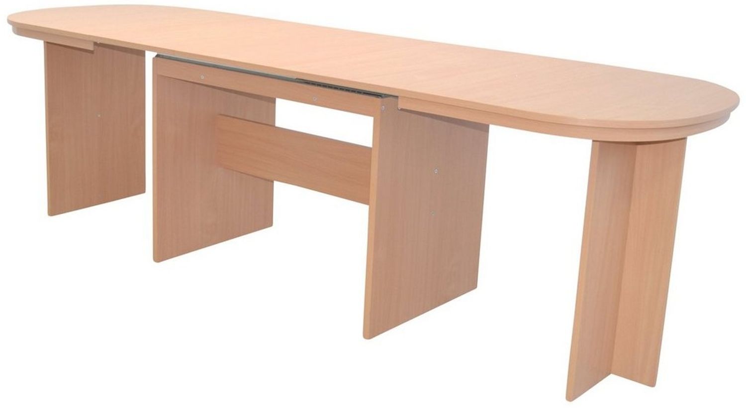 Kulissentisch "Passau" 135-255 cm breit, buche natur Bild 1