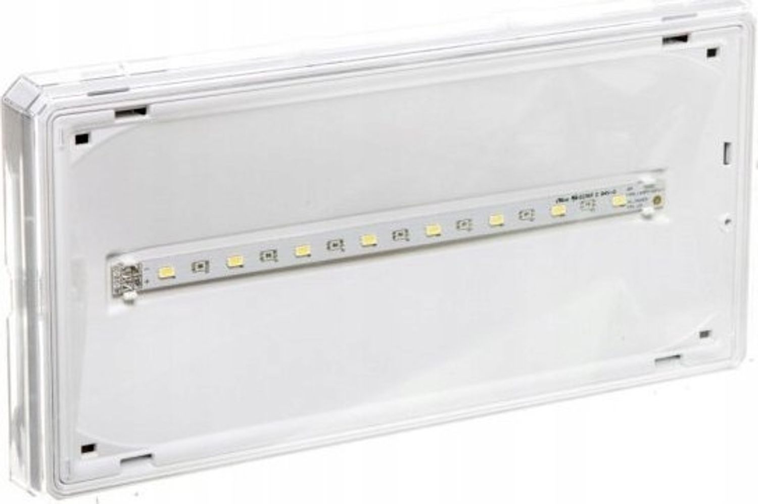 AWEX Notleuchte EXIT LED 3W 350lm 1h einseitig AT weiß ETE/3W/BSE/AT/WH Bild 1