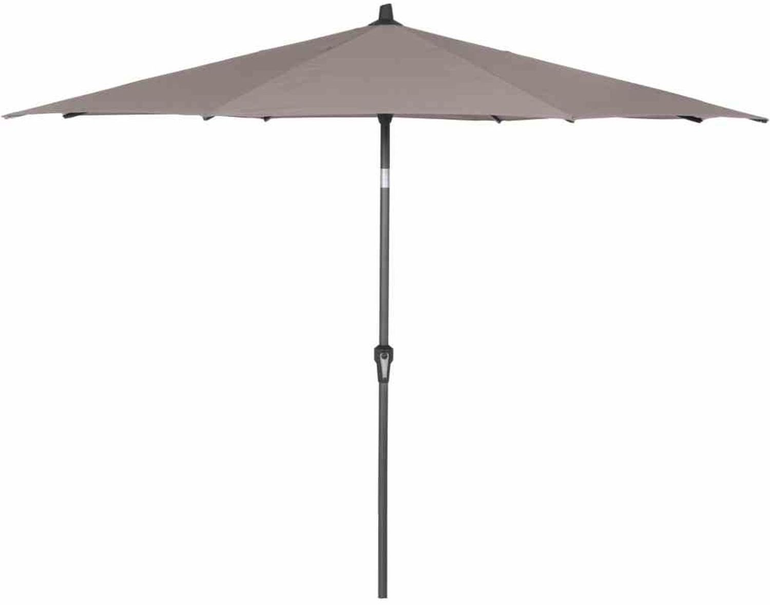 Avio Mittelstockschirm anthrazit/taupe Ø 300cm Bild 1