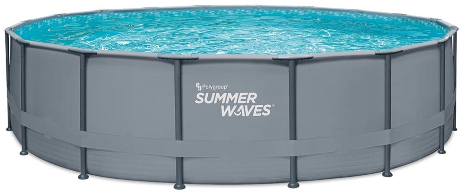 Summer Waves Elite Frame Pool | Aufstellpool rund Bild 1