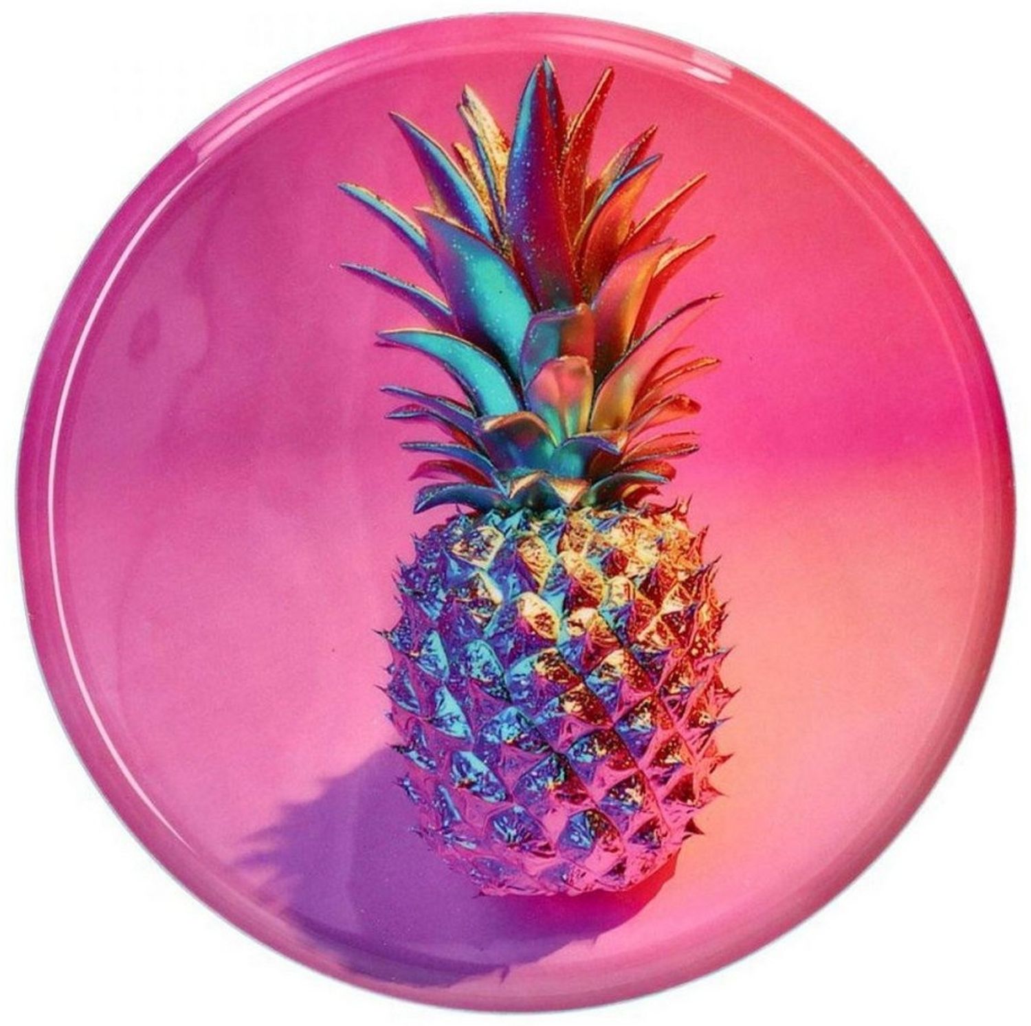 Giftcompany Tablett Dekotablett Love Trays Ananas Rosa (22,8cm) Bild 1