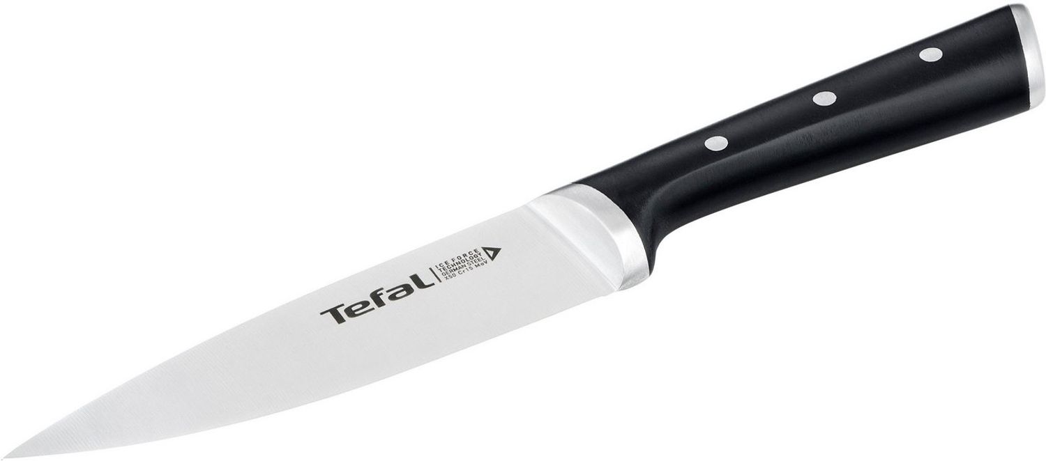 Tefal 'K23203 Ice Force' Kochmesser, Edelstahl schwarz, 15 cm Bild 1