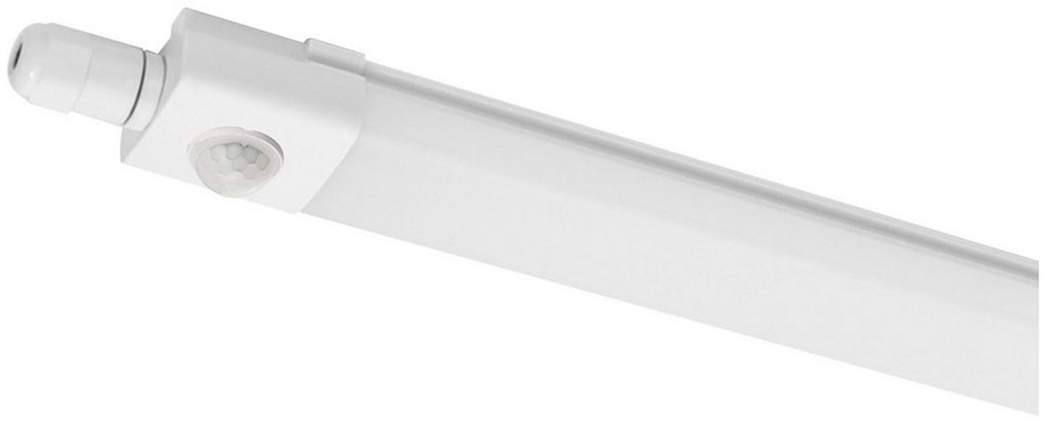 proventa LED Deckenleuchte LED-Feuchtraumleuchte, LED, mit PIR-Bewegungsmelder 120 cm 30 Watt neutralweiß IP65 Bild 1