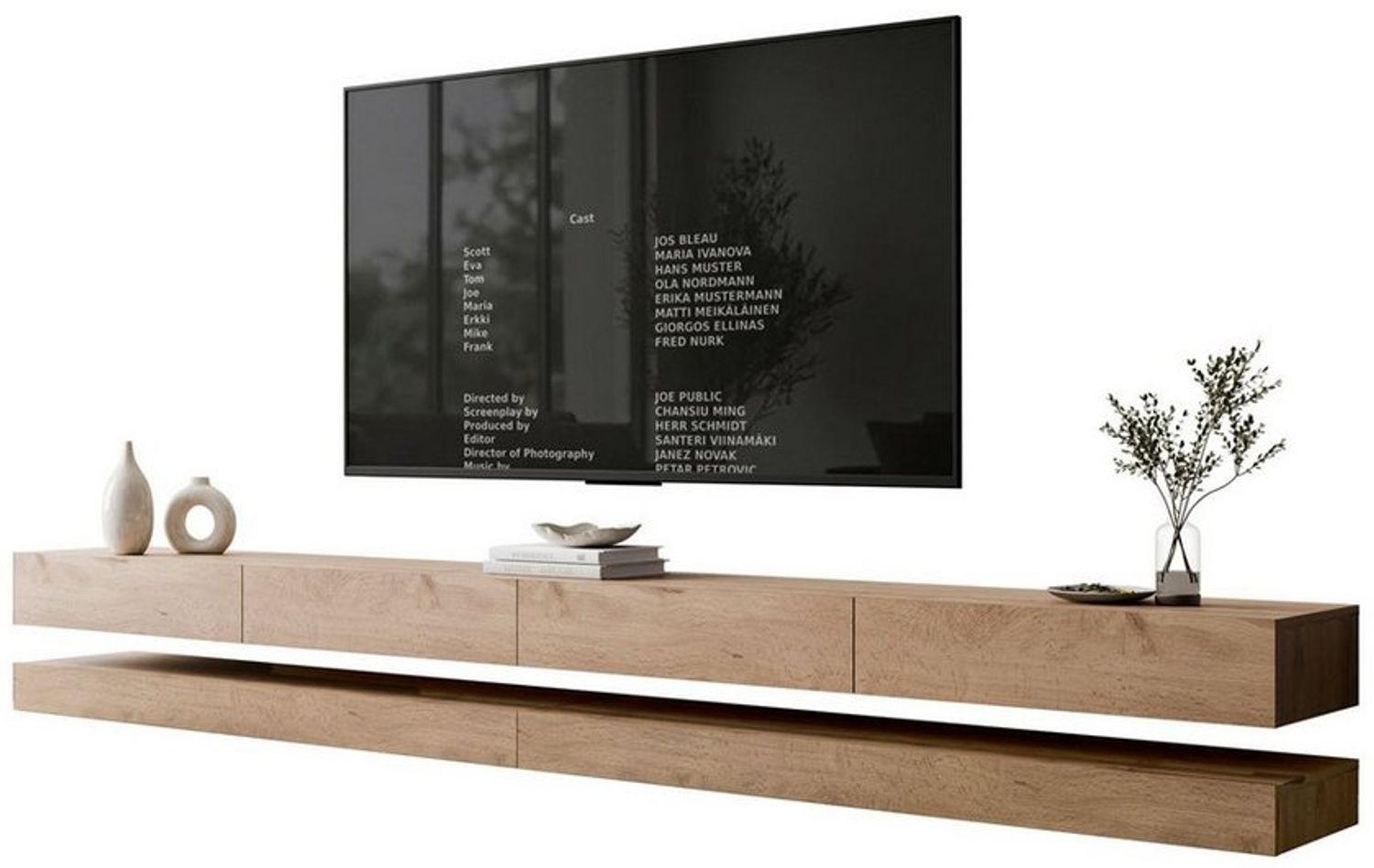 Lookway TV-Schrank SKY 280 cm mit LED-Beleuchtung (1x Tv-Schrank) Bild 1