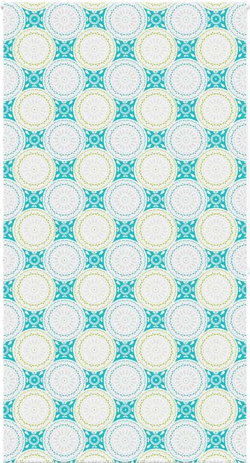 vidaXL Duschrollo 120x240 cm Stoffbreite 116 cm 4014882 Bild 1
