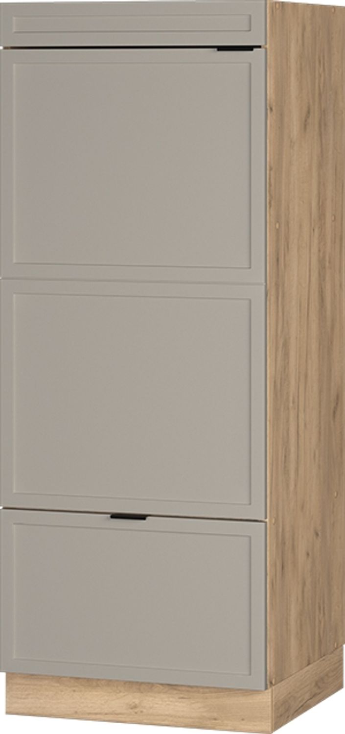 Mikrowellenschrank Fame-Line GrauBeige 60 cm Vicco Bild 1