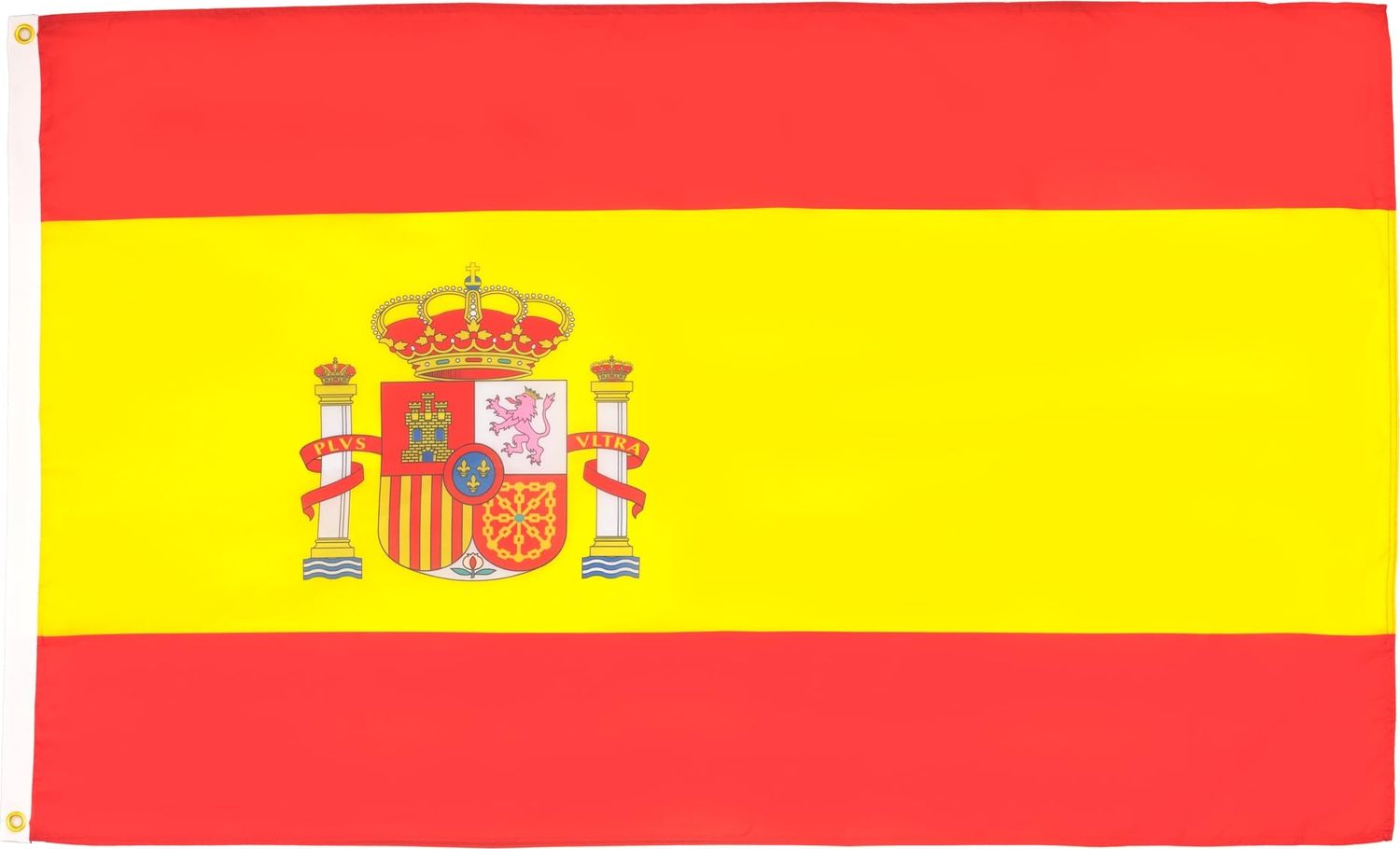 AZ FLAG - Flagge Spanien - 90x60 cm - Spanische Fahne 60x90 Cm Feiner Polyester - Flaggen Bild 1