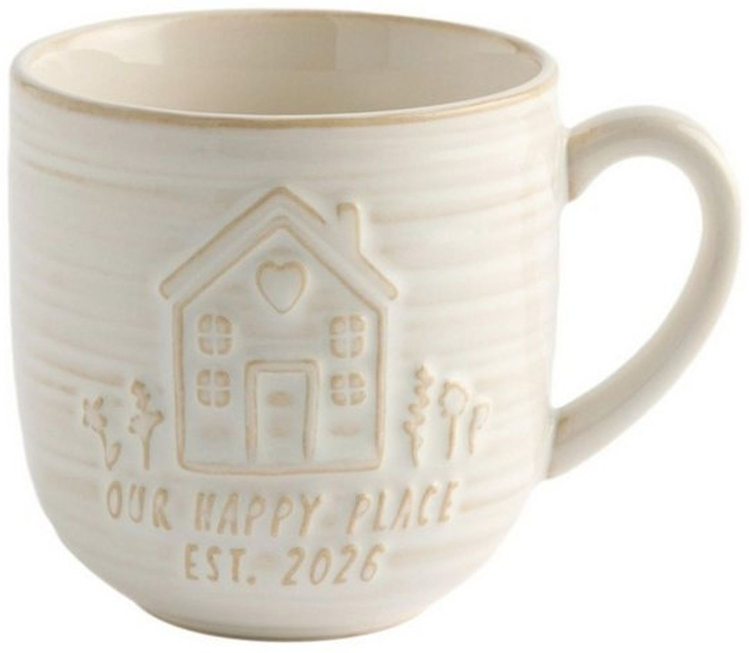 Next Becher Trinkbecher, New Home Est 2026, 1-tlg, Steingut Bild 1