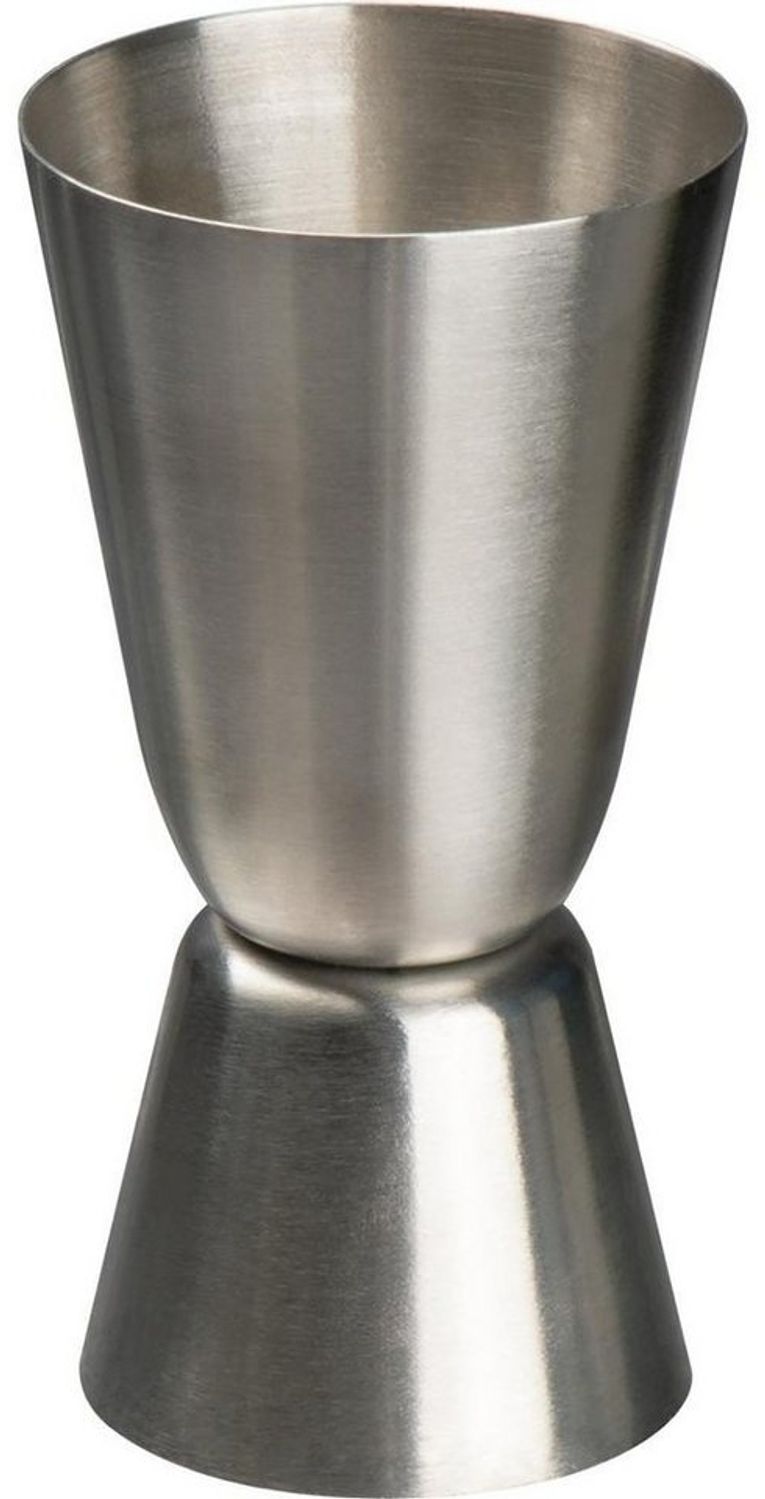 Macma Barmaß Barmaß 2cl und 4cl / Doppelmessbecher / aus Edelstahl Bild 1
