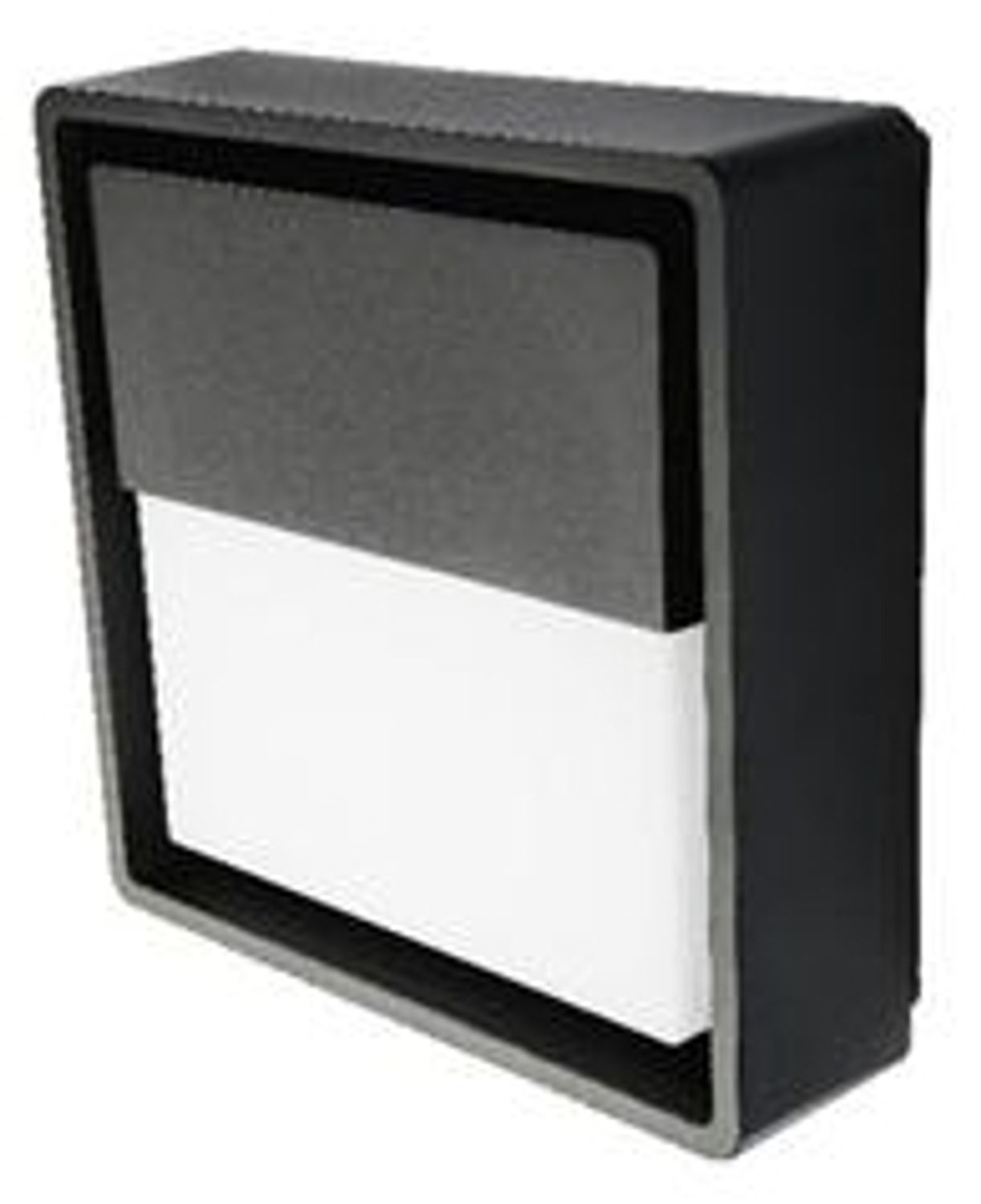Wandrahmen Square Wall LED 6 W 3000 K schwarz Bild 1