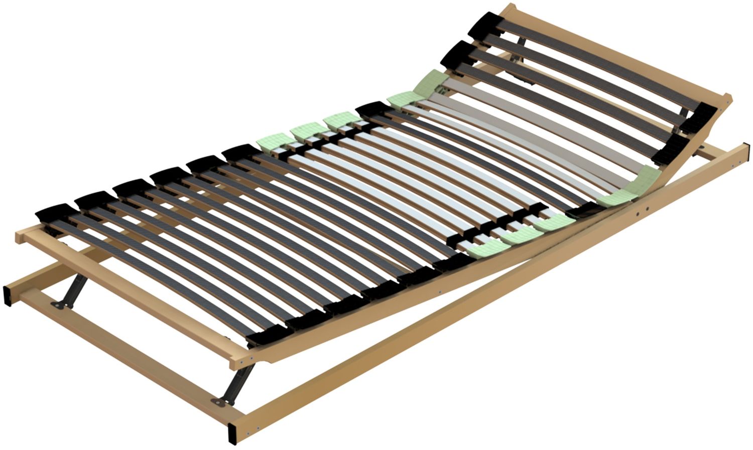 Hn8 Verstellbarer Lattenrost "Condor Zon", 80 x 200 cm, manuell & stufenlos verstellbar Bild 1