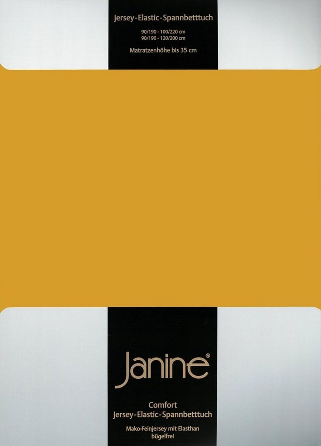 Janine Spannbettlaken Spannbetttuch Elastic Jersey, Baumwollmischung, Gummizug: rundum, (1 Stück) Bild 1