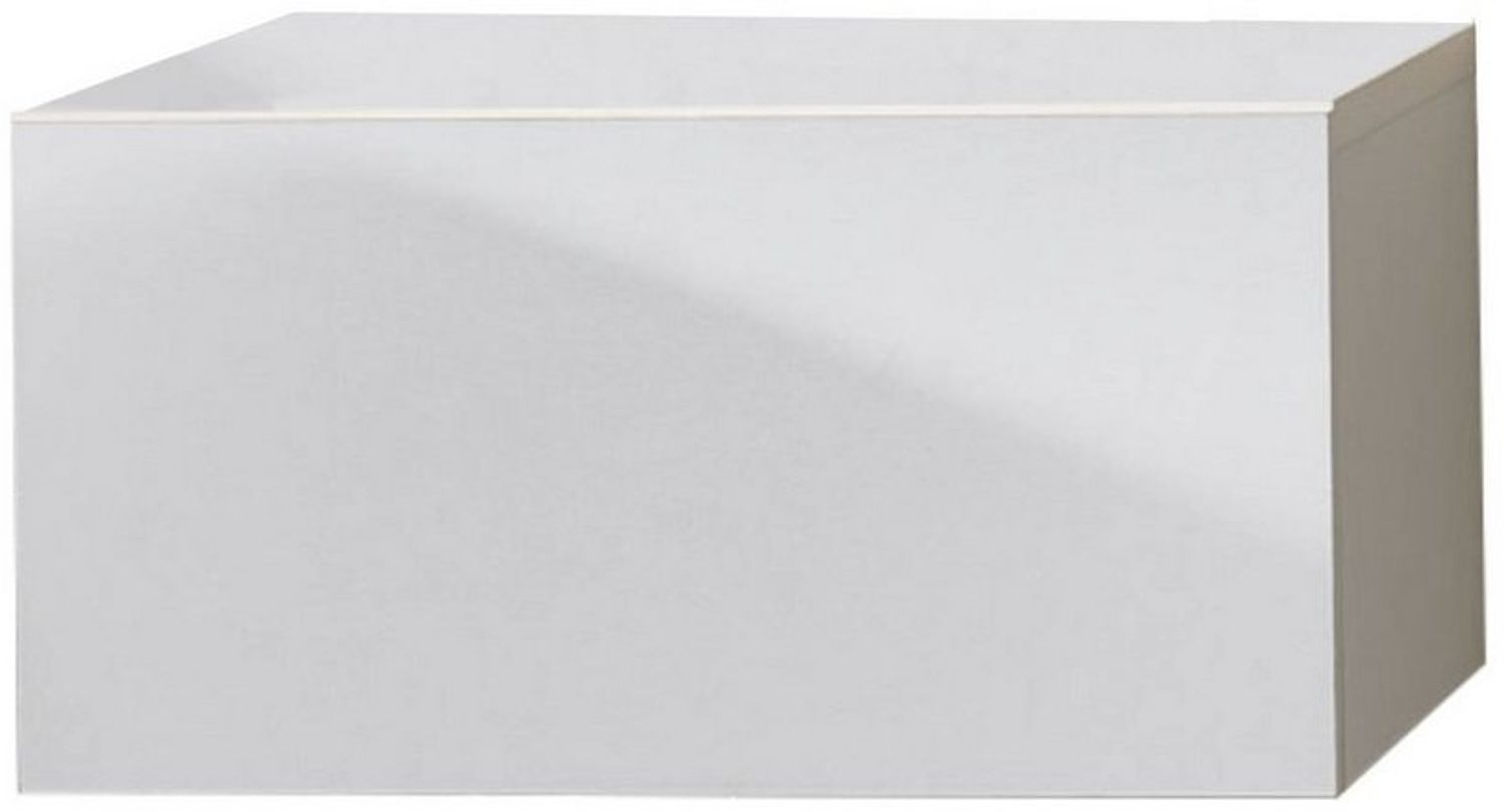 BMG Möbel Nachtschrank Faro 1 (Nachtkonsole) griffloses Design, wandhängend Bild 1