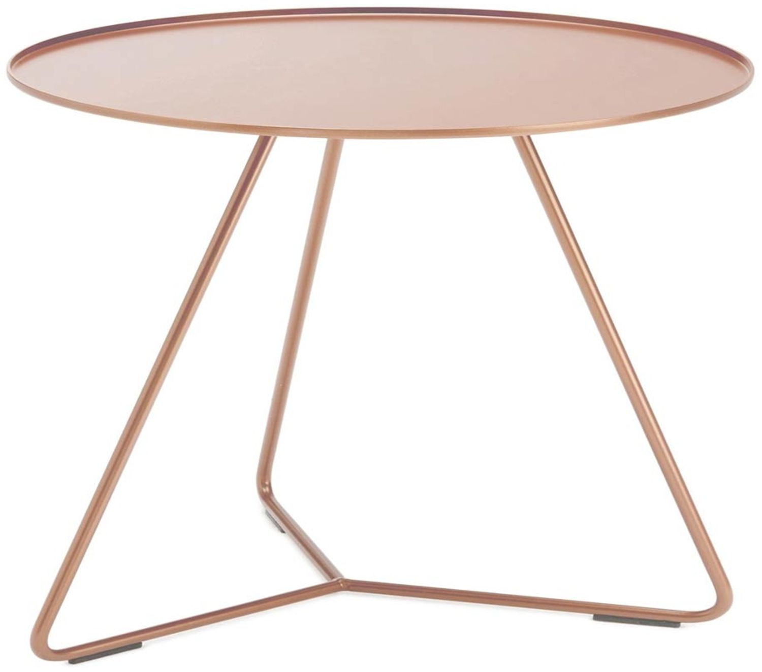 Steely Couchtisch 37cm Kupfer Metallic Bild 1