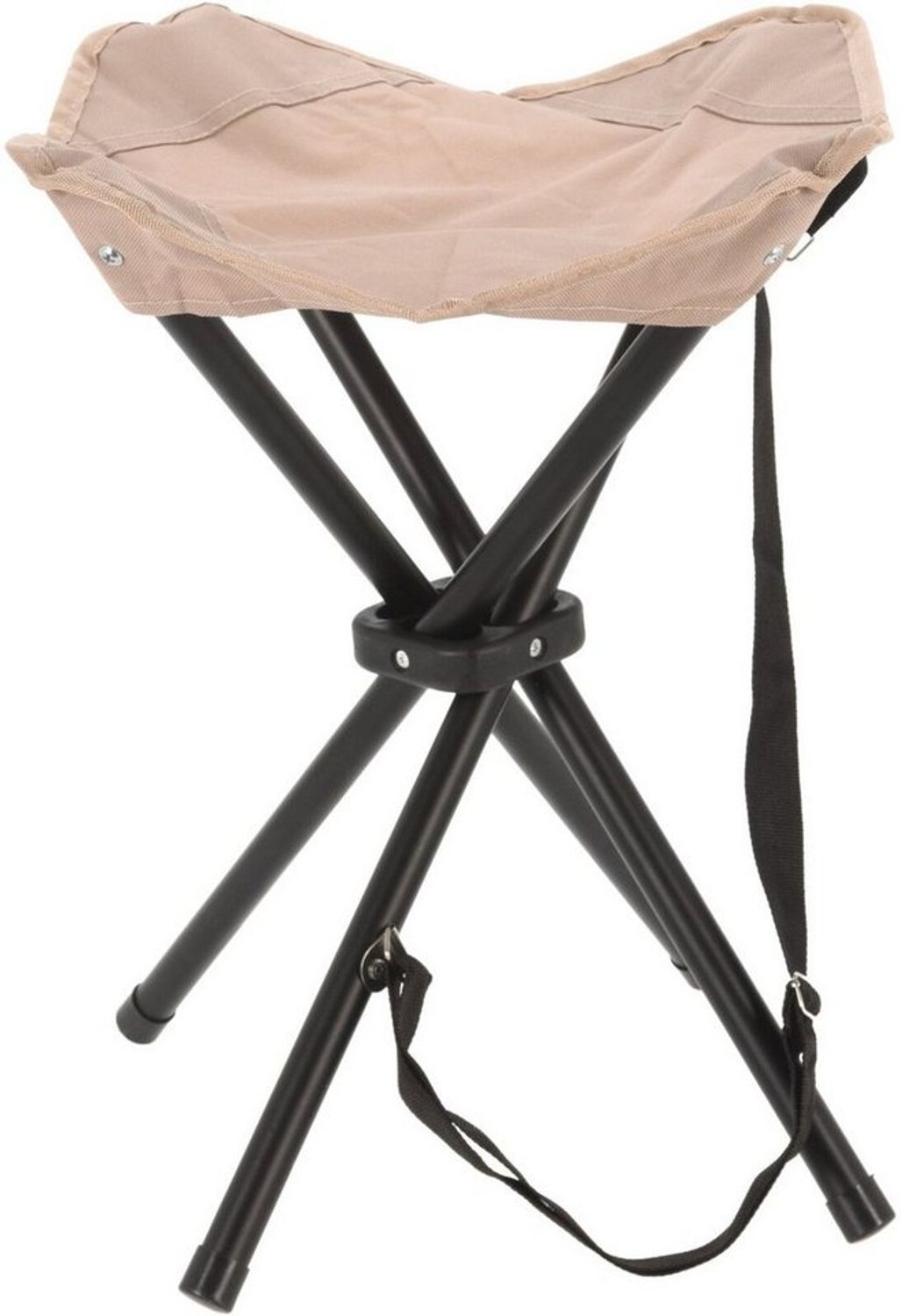 Koopman Campinghocker Beige (2 St), Klapphocker, 2er Set, Angeln Garten, Tragetasche Bild 1