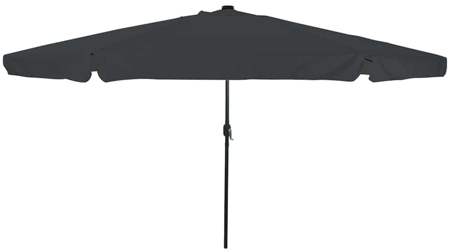 vidaXL Garten-Sonnenschirm Anthrazit 395 x 395 x 245 cm Polyester 42003646 Bild 1