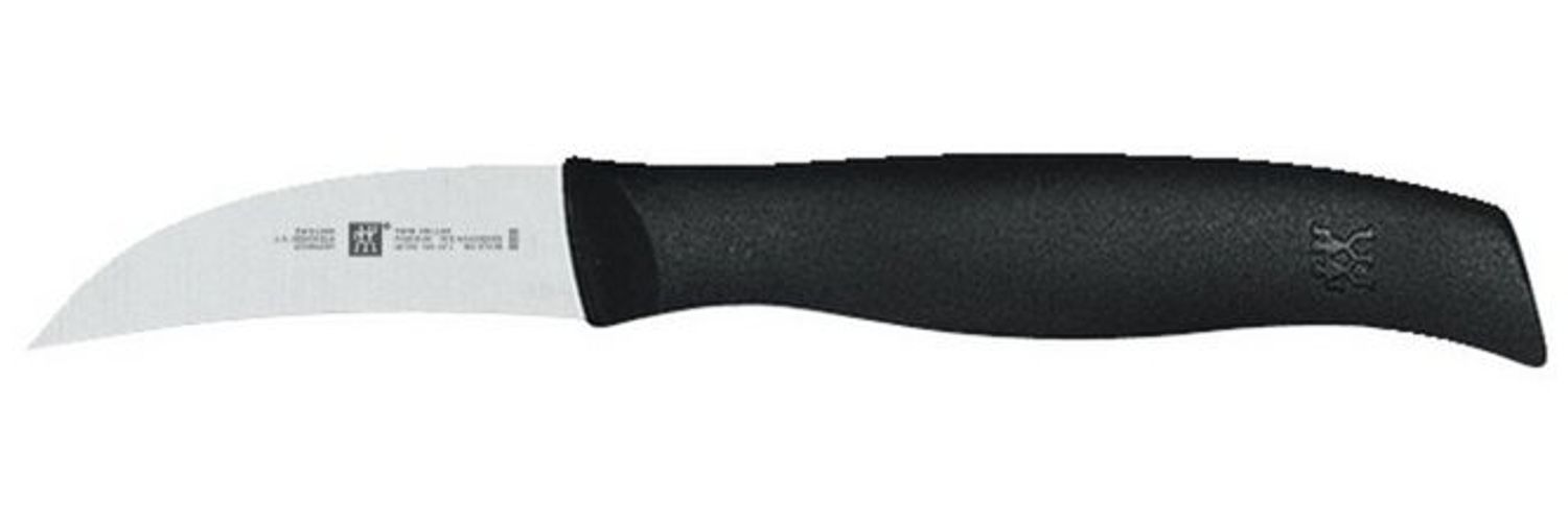 Zwilling 'Twin Grip' Schälmesser, Stahl schwarz, 6 cm Bild 1