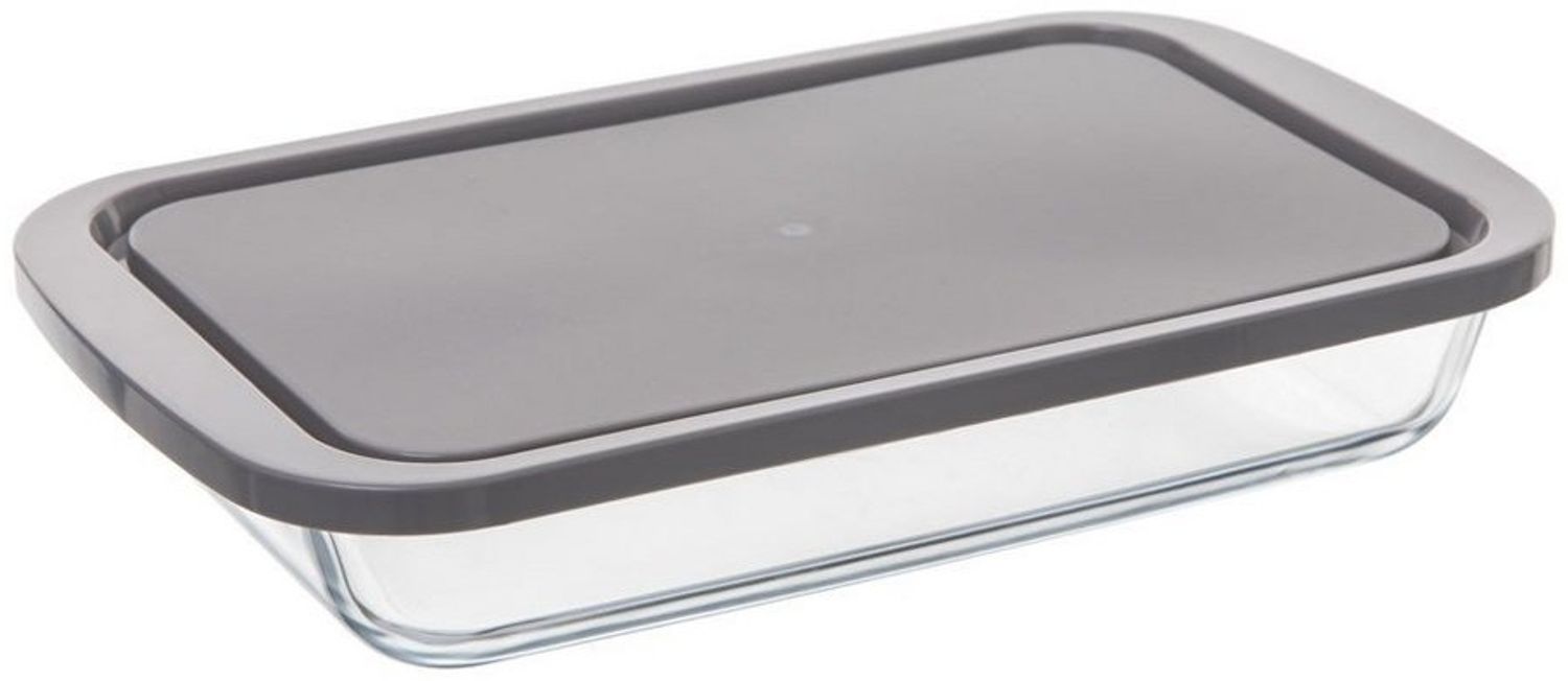 Secret de Gourmet Vorratsglas Rechteckiger Glasbehälter mit Deckel – L 18,10 x B 29 x H 5,10 cm, Glas, (einzeln, 0-tlg, einzeln) Bild 1