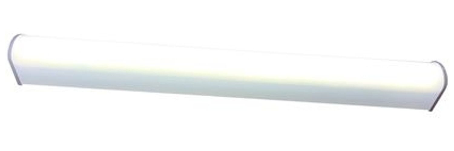 Bade-LED BATH 15W 1200LM 3000K IP44 Opal-PC 600 x 53 x 65 mm. WEISS Bild 1