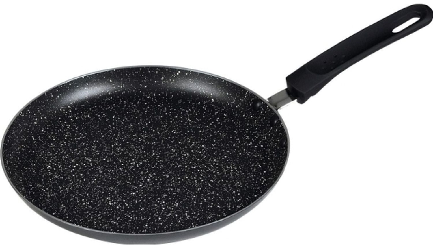 Kinghoff Pfannkuchenpfanne, Aluminium schwarz, Ø 25 cm Bild 1