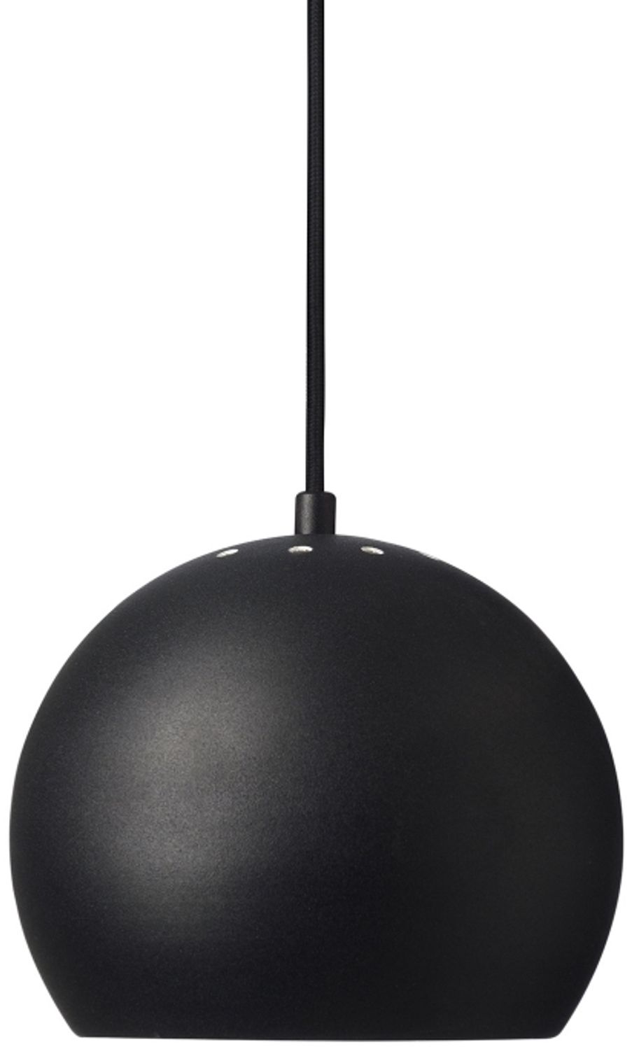 PENDEL SCHÖN Ø 17 CM MATT Schwarz RUSTIK Bild 1