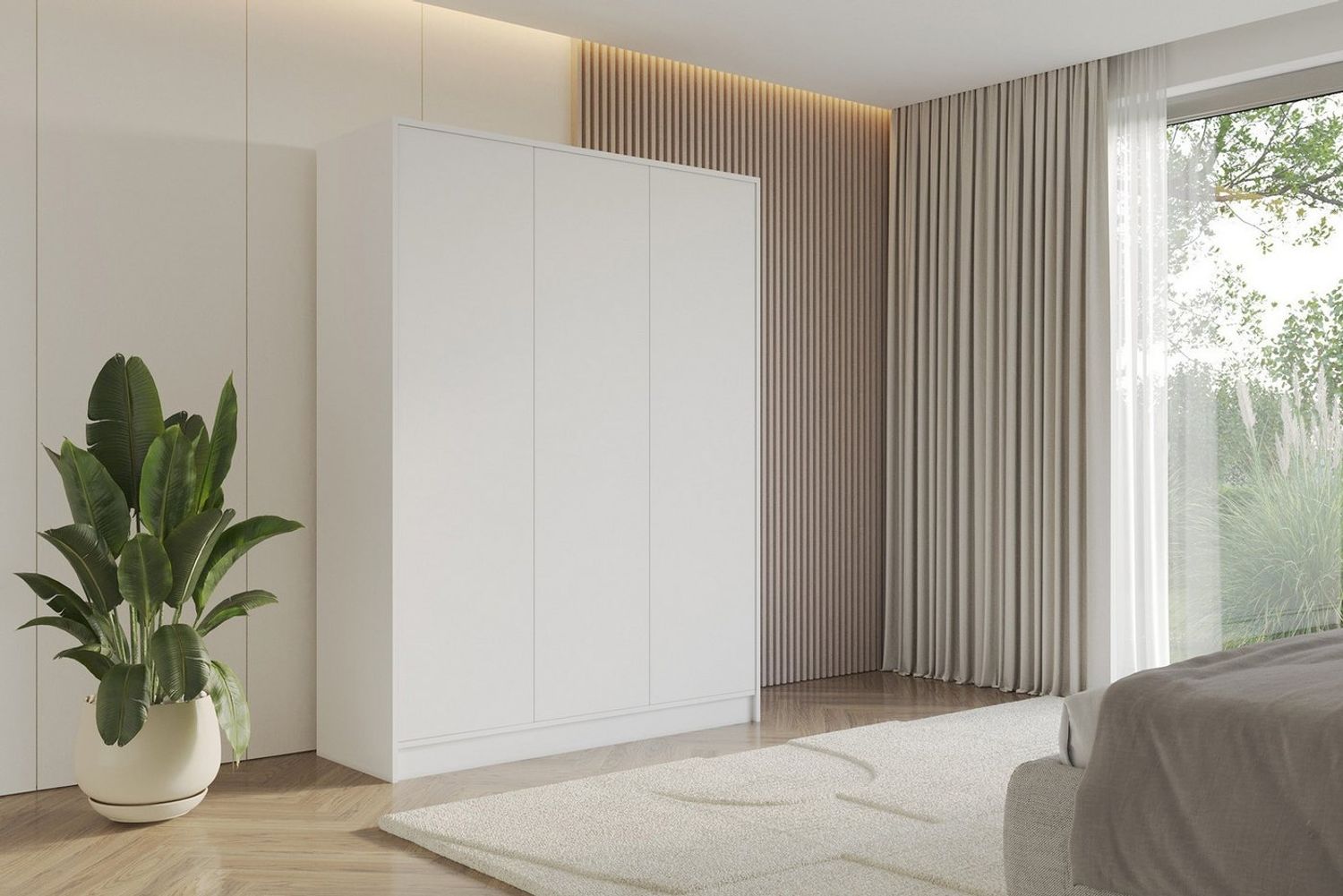 ALTDECOR Drehtürenschrank GELE (Kleiderschrank Garderobenschrank mit viel Stauraum, Moderner Schrank) Bild 1