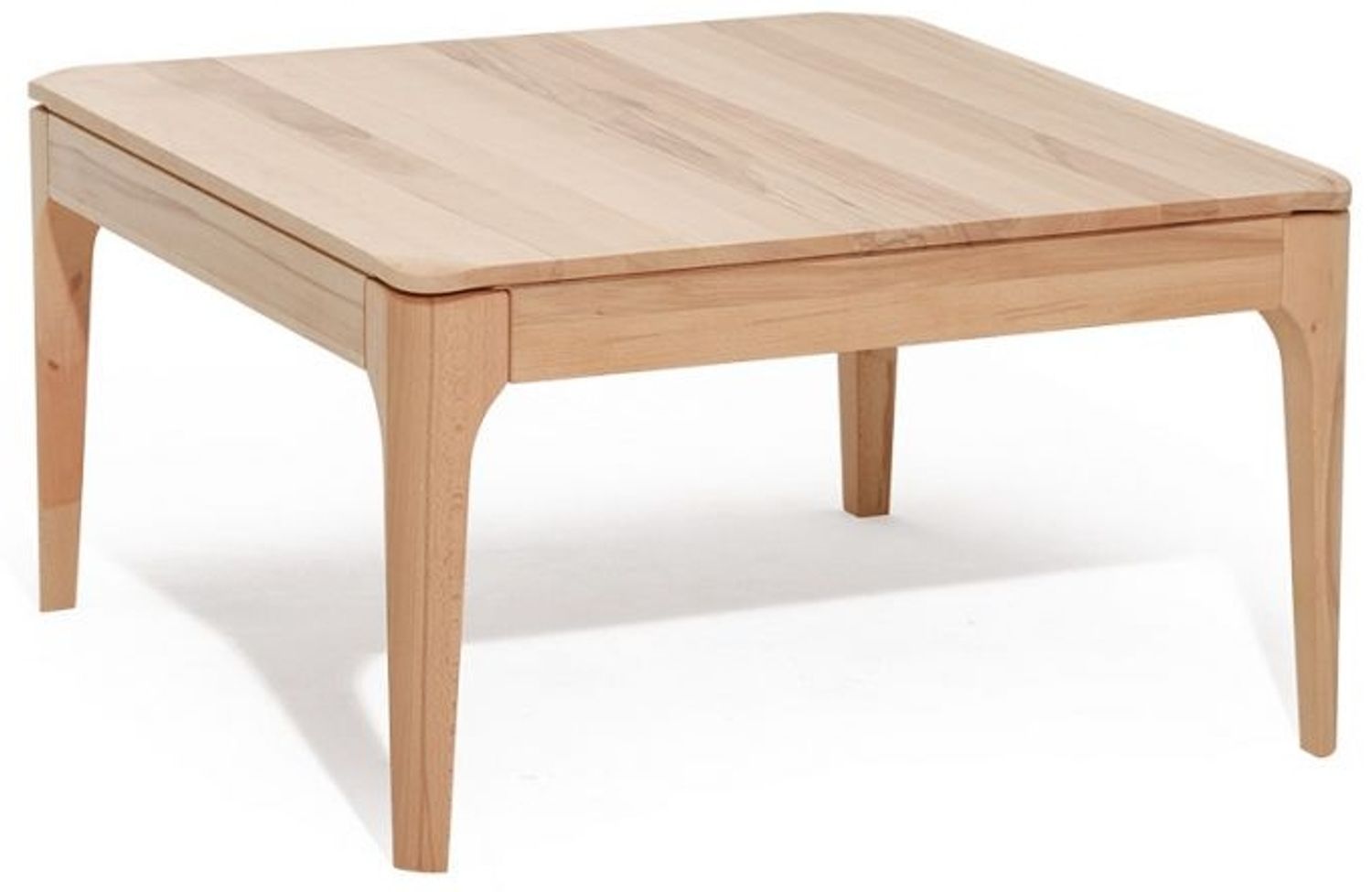 Couchtisch Tisch ALGEA Kernbuche Massivholz 80x80 cm Bild 1