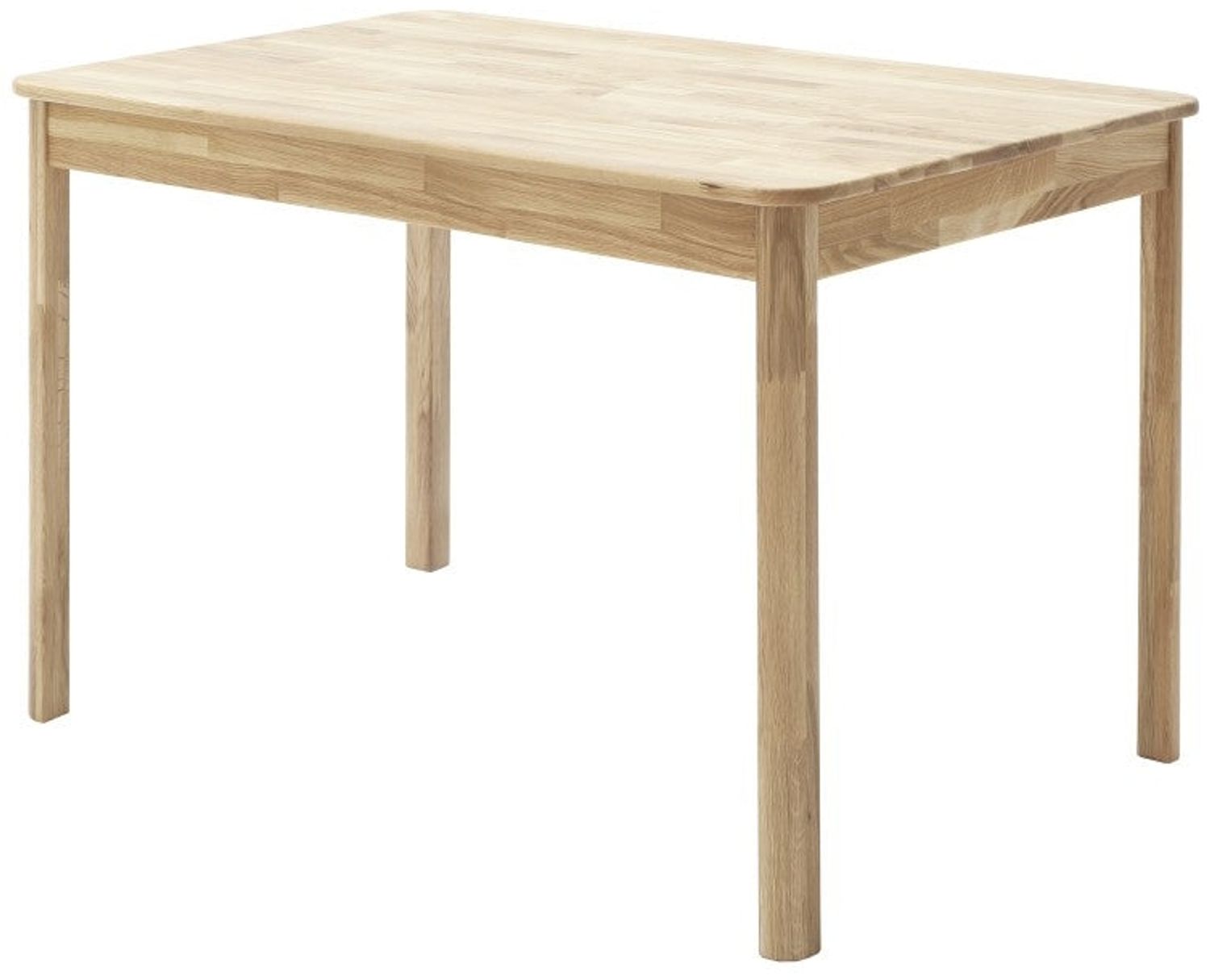 Esszimmertisch Oskar | 120X80 | Wildeiche massiv Bild 1