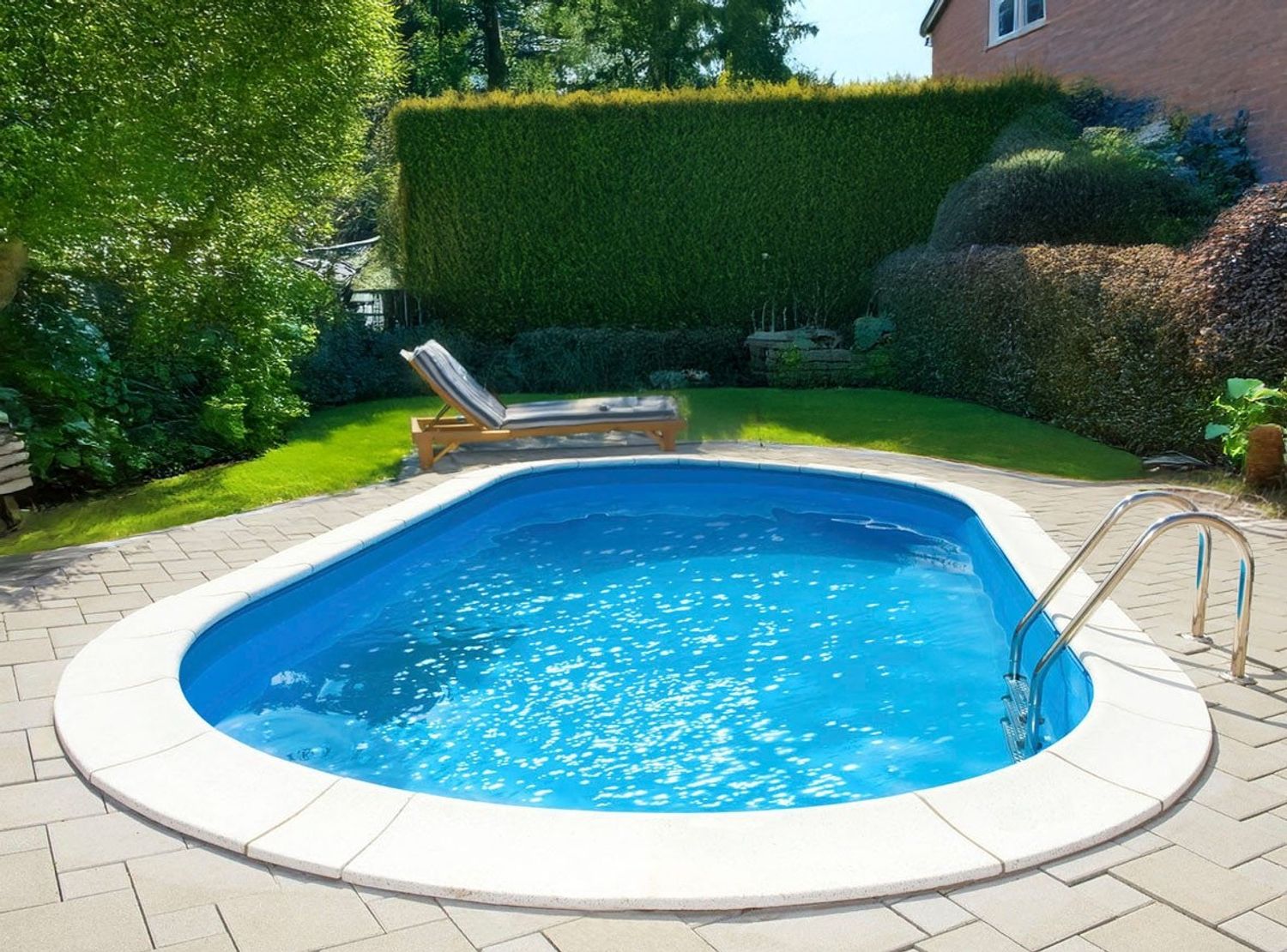 my POOL BWT Ovalpool POWER, BxLxH: 360x623x150 cm (Komplett-Set, 7-tlg), in 2 Folienfarben erhältlich, inkl. Poolroboter POWER ONE4ALL Bild 1