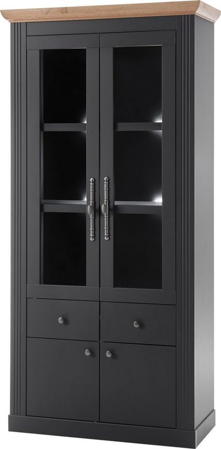 Home affaire Vitrine Westminster im romantischen Landhausstil Bild 1