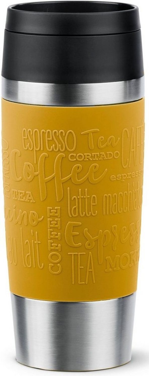 EMSA Thermobecher Travel Mug Classic, Gelb, 0.36 l Bild 1