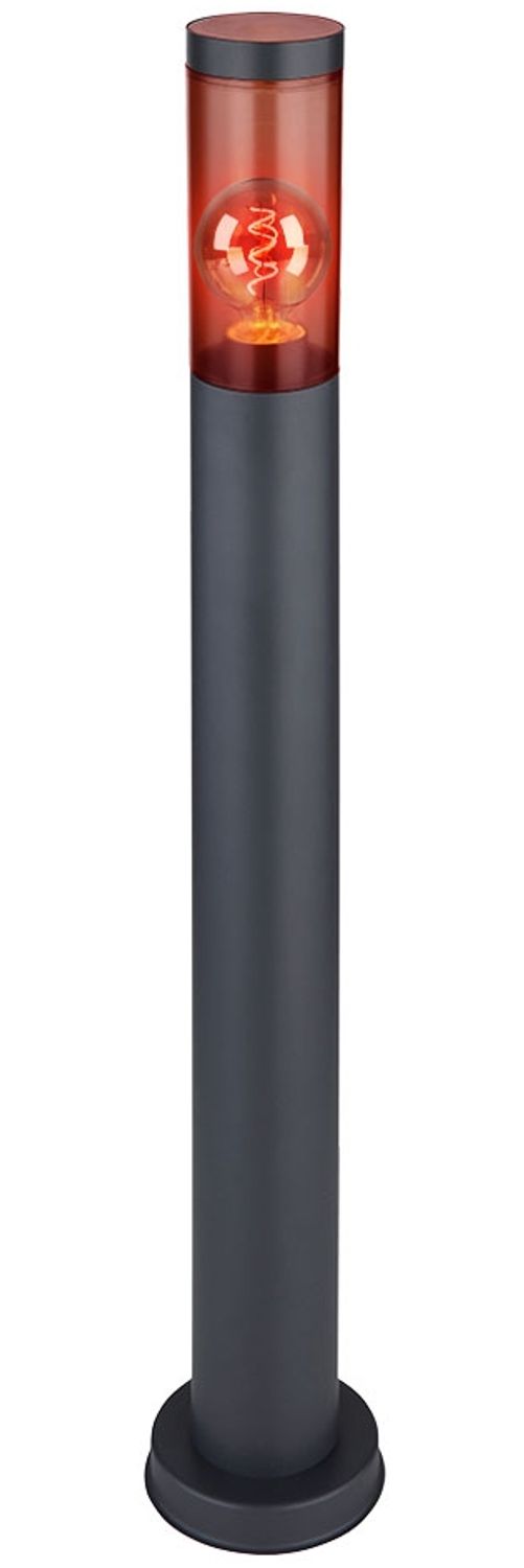 RGB LED Stehleuchte, rauch, anthrazit, App-Steuerung, H 80 cm Bild 1