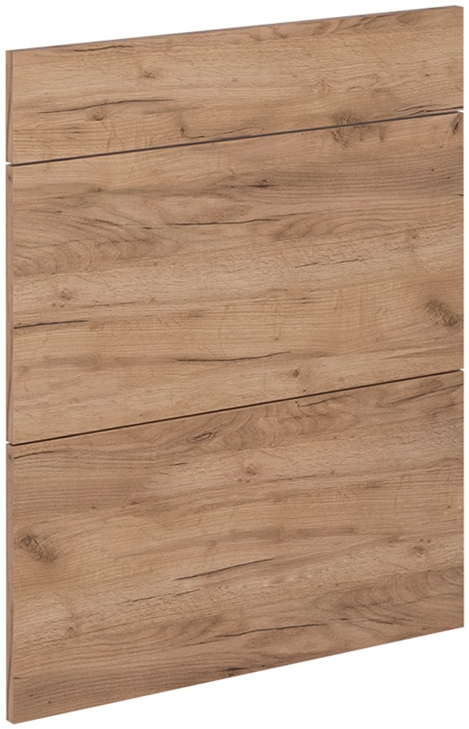 Küchenfront R-Line Goldkraft Eiche 59.6 x 70.4 cm Möbelfront für den Schubladenunterschrank Vicco Bild 1