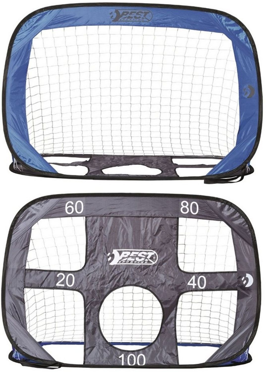 Gravidus Fußballtor Best Sporting 2 in 1 Pop up Tor Fußballtor mit Tragetasche Bild 1