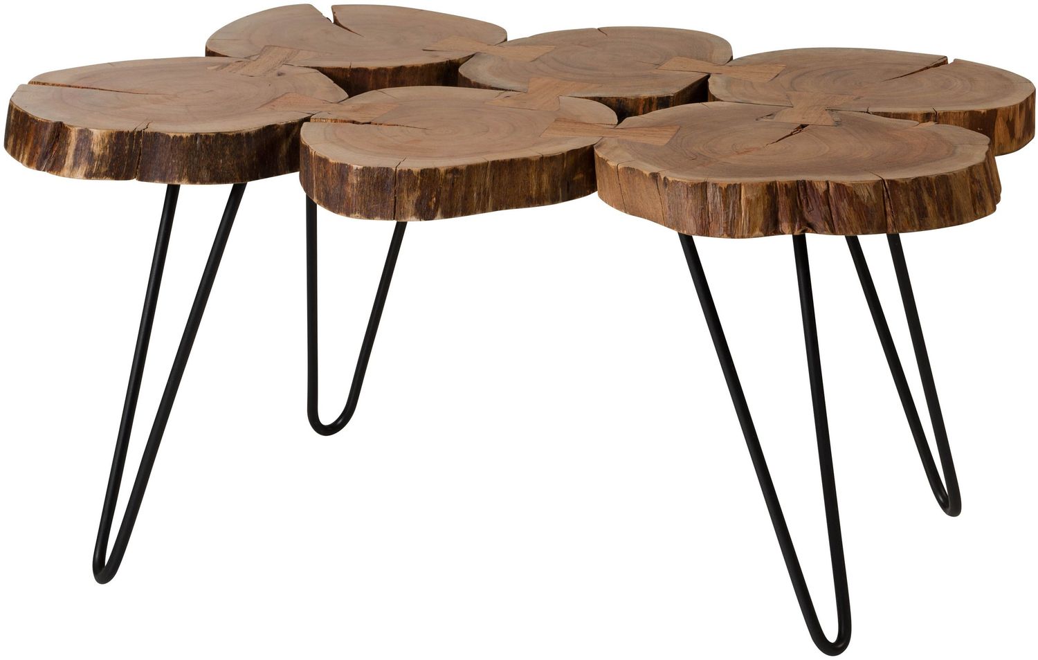 Couchtisch Akazie 104x65x45 natur lackiert LOUNGE COLLECTION #25 Bild 1