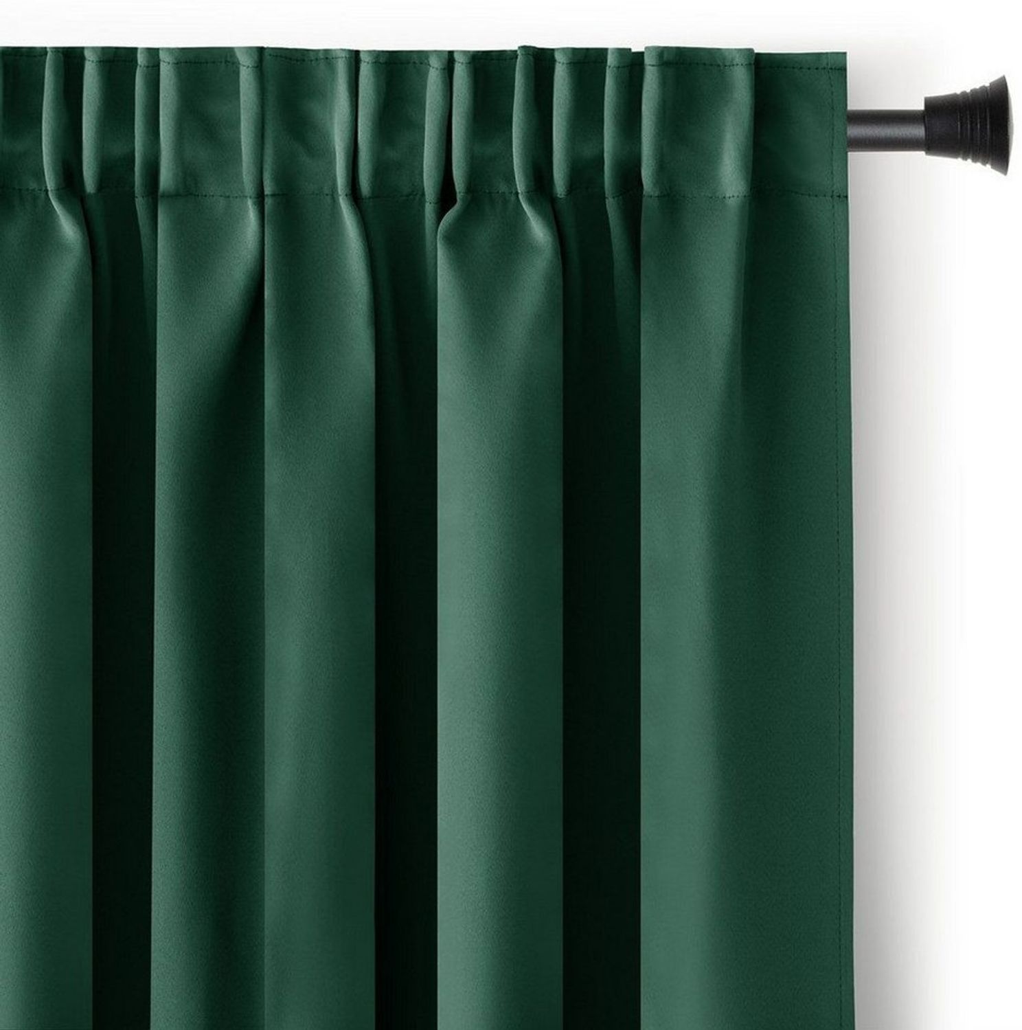 AmeliaHome Gardine Gardine Vorhang Einfarbig Verdunklungsvorhang Aufhängung Pleat (1 St), Kräuselband, verdunkelnd Bild 1
