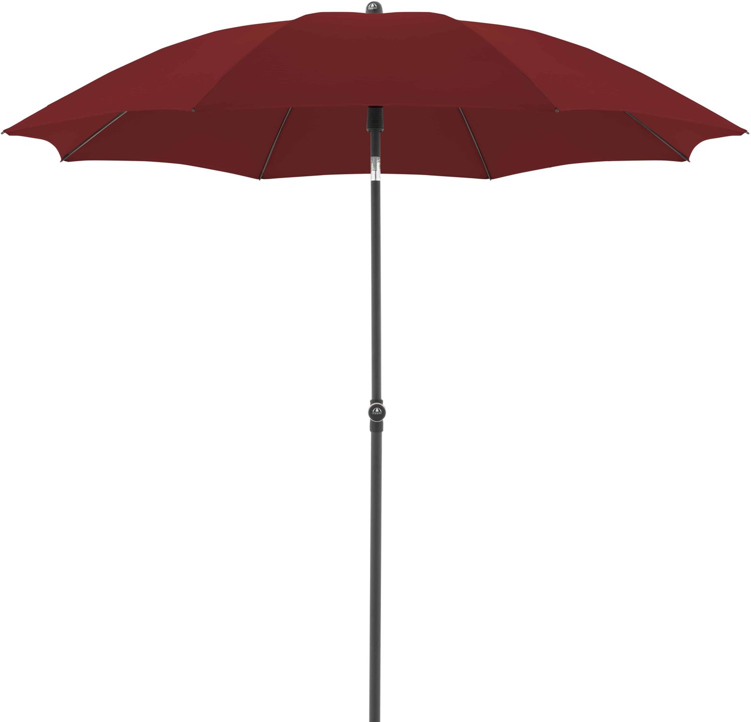 Sonnenschirm Active Green Edition / Active 210 Mittelmast Green Edition , Rot , 210 x 237 x 210 cm Bild 1